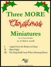 Three MORE Christmas Miniatures Handbell sheet music cover